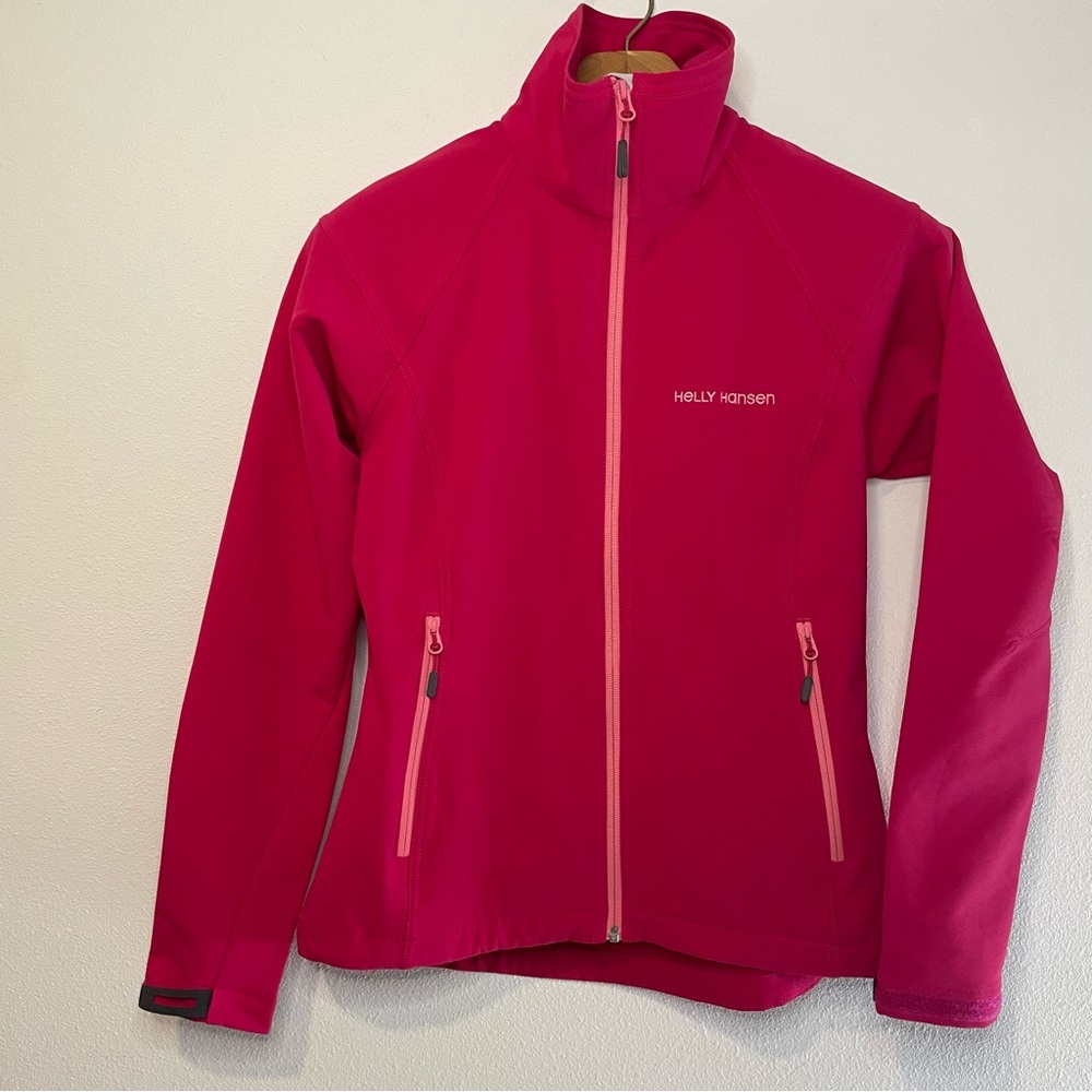 Kelly Hansen Women’s Softshell Ekolab Fullzip Lightweight size M Cabincore Pink
